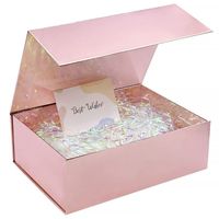 Logo personnalisé imprimé recyclé pliable petit Art fait à la main cosmétique boîte cadeau en papier emballage pour parfum