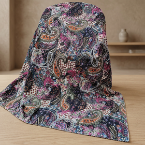 Edredón de Lujo Reversible con Relleno de Seda, Diseño Kantha con Estampado Digital, Suave, para las 4 Estaciones, Personalizado con Motivos Florales - Product Image 3