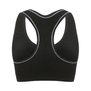 BAMBOOワイヤーフリー高品質水分吸収プッシュカスタムロゴプラスサイズシームレス環境にやさしいハイインパクトスポーツブラ - Product Image 3