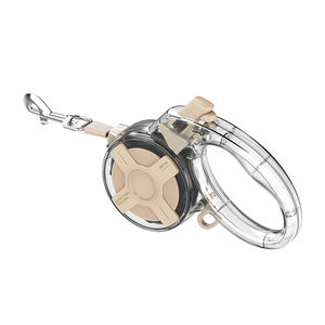 Laisse rétractable réglable pour chien 4M avec clip pivotant à 360 ° No More Twists - Product Image 1