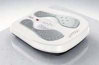 Masseur électrique pour les jambes et les pieds, plaque vibrante, machine d'exercice, chauffage, rechargeable par USB, télécommande sans fil pour une relaxation profonde