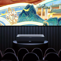 Wupro X proyektor Laser tiga Fengmi T1, proyektor Laser genggam 2800ANSI Lumens Home Theater DLP ALPD Native 4K Ultra pendek