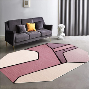 Living Room Round Carpet <strong>3dcarpets</strong> and Rugs Custom Persian Carpet Tapis Priere Tepich Digital Printing with Modern Design of - Product Image 3