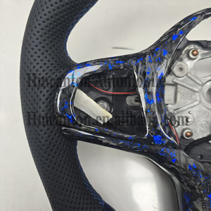 Volante Deportivo de Fibra de Carbono Forjada y Alcántara, el Más Popular, para BMW G20 G30 G01 Serie 3 Serie 5 - Product Image 3