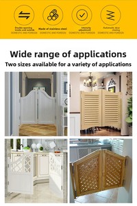 Hot bán 5 inch 180 độ góc có thể điều chỉnh hành động kép Composite mùa xuân đu gỗ Trung Quốc cửa bản lề cho phòng ngủ hiện đại - Product Image 6