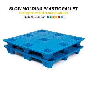 Fabricants de fournisseurs de palettes en plastique HDPE ZNPP008 Grandes palettes en plastique de moulage par soufflage