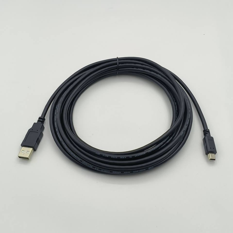 COMTON Standard PVC data cable,Gold Plated 0.3m 2m 5m USB 2.0 Mini-B ...