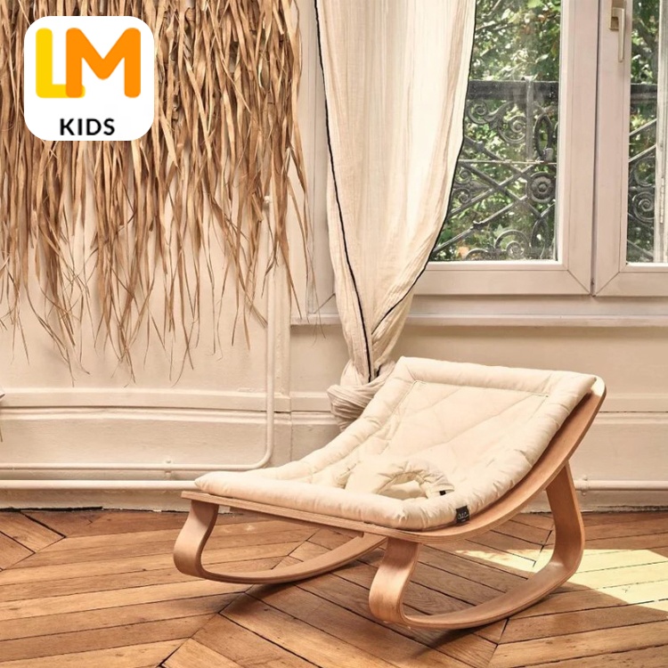 Детское деревянное кресло-качалка