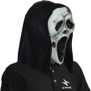 Máscara <span class=keywords><strong>de</strong></span> Látex <span class=keywords><strong>de</strong></span> Cara <span class=keywords><strong>de</strong></span> Fantasma con Cicatrices y Efecto Sangriento para Disfraces <span class=keywords><strong>de</strong></span> Halloween, Cosplay y Eventos <span class=keywords><strong>de</strong></span> Bromas <span class=keywords><strong>Terror</strong></span>íficas - Product Image 4