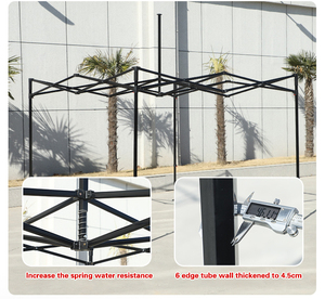 Giá rẻ Pop <span class=keywords><strong>Up</strong></span> nhà máy ngoài trời triển lãm thương mại sự kiện gấp Nhà cung cấp lều nhanh chóng thiết lập Tán lều di động nhôm triển lãm lều - Product Image 3