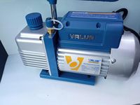 VALUE VE135N pompe à vide haute fiabilité 3.5CFM 70L/min 2Pa 150micron 1/3HP haute efficacité à étage unique VE 135N 8kg 1/4 "& 3/8" Flare