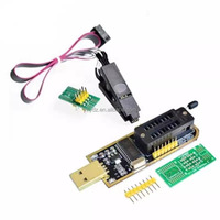 Module programmeur USB BIOS Flash EEPROM série CH341 24 25 + pince de test SOIC8 SOP8 + adaptateur 1.8V + adaptateur SOIC8 KIT de bricolage