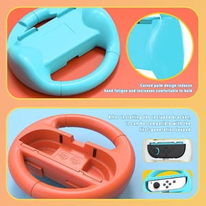 Manettes sans fil JoyPad avec poignées de volant pour Nintendo Switch 2, paire de volants de course - Product Image 5