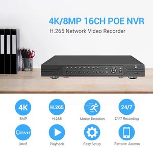 Xmeye VMS 5MP H.265 Kỹ Thuật Số <span class=keywords><strong>Video</strong></span> <span class=keywords><strong>Recorder</strong></span> 16CH Poe NVR Với 4K Phát Lại 2 HDD Hỗ Trợ <span class=keywords><strong>1CH</strong></span> Âm Thanh 16CH 5MP 16CH POE NVR - Product Image 3