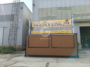 Bar Container Personalizzabile con Illuminazione LED Design Moderno in Acciaio Stile Fattoria Certificato CE Dimensioni 20ft/40ft - Product Image 2