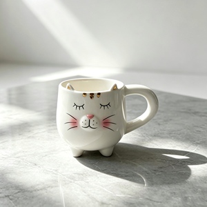 Ensemble de tasses en céramique en forme d'éléphant, « Dream Big Little One I Love You a Ton », tasses à café assorties pour <span class=keywords><strong>maman</strong></span>, papa, enfants, couples, cadeau - Product Image 5