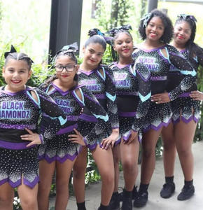 Uniformes de pom-pom girl de haute qualité, uniformes de compétition de danse, uniformes de pom-pom girl de conception personnalisée - Product Image 2