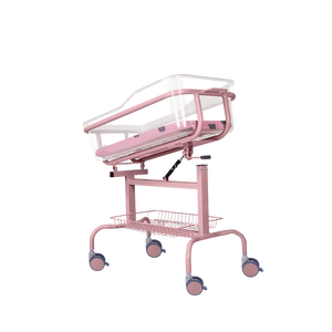 All'ingrosso di alta qualità stabile regolabile in plastica trasparente culla affidabile culla per neonati ospedale letto per neonati - Product Image 2
