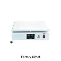 Agitadores Magnéticos de Calentamiento Ultraestables de Aluminio de 300 mm, Confiables, para Aplicaciones de Laboratorio Médico con Placa Térmica Industrial