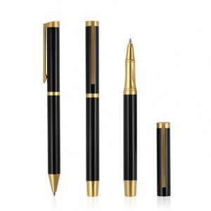 Oem Custom Logo Luxury Metal Rollerball Set High Quality Office Business Hotel <b>Gift</b> Promotional Twist Pen for Men - Product Image 1