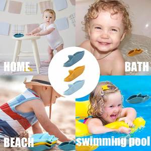 Juguetes de baño de silicona, juguetes educativos sensoriales, juguetes de agua para bañera, juguetes de baño para niños mayores, juguetes de agua para piscina y playa, 3 uds. - Product Image 2