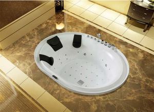 Spas de luxe modernes ovales en plein air, <span class=keywords><strong>spa</strong></span> pour 1 personne, écologique, 60 jets de massage, vente en gros du fabricant pour les hôtels et les villas - Product Image 4