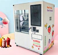 Máquina Expendedora de Helado Suave Popular, Totalmente Automática 24/7, con SDK, Múltiples Métodos de Pago, Acero Inoxidable, Monitoreo Remoto
