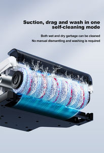 Vadrouille commerciale 2 en 1 debout humide et sèche pour le nettoyage des sols domestiques et d'hôtels - Product Image 5