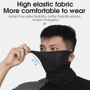 <span class=keywords><strong>Masque</strong></span> de Protection solaire pour oreilles en tissu de soie glacée, bicyclette, confortable, voile en Triangle, masques à séchage rapide, nouveau Design - Product Image 5