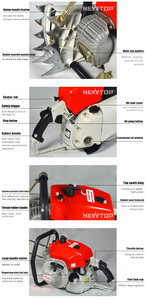 105CC Xăng Dầu 36 Inch Cưa Gỗ Cutter Xích Cưa Máy Cây Cutter Máy - Product Image 6