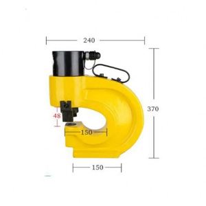 Split Hydraulic Steel Iron Sheet Hole Punching Drilling <b>Machine</b> Hydraulic Punching Drill - Product Image 4