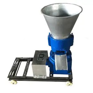 Hot Sale Poultry Chicken Feed Production Grinding Machine Animal Fish Food Processing Cattle Pig Sow Feed Pellet Making Machine