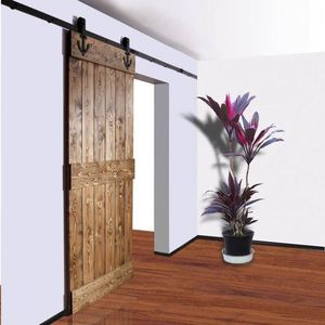 ชุดอุปกรณ์ล็อคประตูบานเลื่อนสไตล์อเมริกัน WEKIS ผลิตจากทองเหลืองผสมสังกะสี ปิดนุ่มนวล กันเสียง  เคลือบสีดำด้วยผง ทนทาน - Product Image 6