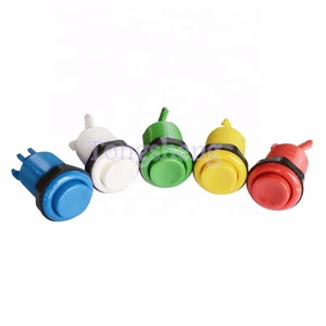 28Mm Nút Chuyển Đổi Mỹ Happ Phong Cách Đẩy Nút Đa Màu <span class=keywords><strong>Push</strong></span> Button Với Micro-Chuyển Đổi <span class=keywords><strong>Arcade</strong></span> Trò Chơi Máy Các Bộ Phận - Product Image 3