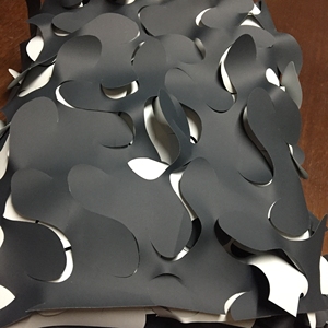 Maille imperméable extérieure <span class=keywords><strong>d</strong></span>'ombre de camouflage de bâches avec des trous 4x6 mètres - Product Image 1