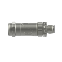 Commutateur réseau pour communication de données, indice de protection IP67, 250V 4A, contacts en laiton/plaqué or
