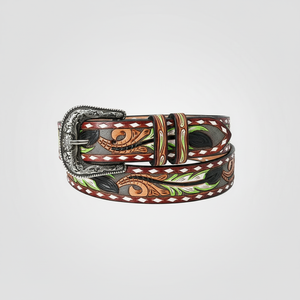 เข็มขัดโลโก้ที่กําหนดเองคุณภาพสูง เข็มขัดหนังแท้ ขายร้อน เข็มขัดหนัง Unisex ที่ไม่ซ้ํากันมีสไตล์ - Product Image 1