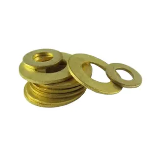 ISO 9001 Plain DIN125 brass flat washers M10