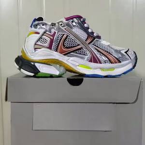 Winter Designer Luxury TPU Midsole Soft Soled Elastic <b>Running</b> Track 3.0 BB Shoes Original Mesh Fabric Retro Style Doodle Pattern - Product Image 4