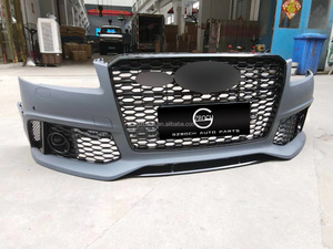 Per <span class=keywords><strong>Audi</strong></span> <span class=keywords><strong>A8</strong></span> modifica RS8 accessori per auto stile modello rs8 paraurti anteriore labbro anteriore punte diffusore labbro posteriore - Product Image 3