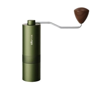 Molinillo de café manual Little Bear, de acero inoxidable, verde, portátil, para uso doméstico y de viaje. - Product Image 5