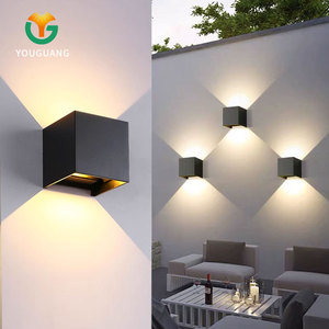 Moderna lampada <span class=keywords><strong>da</strong></span> parete a LED quadrata interna in acciaio inox <span class=keywords><strong>Applique</strong></span> con illuminazione chiara contemporanea lampada Murale - Product Image 1