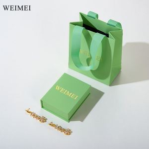 Custom Logo <b>Book</b> Shape Cardboard Jewelry <b>Box</b> for Ring and Earring Packaging Wholesale OEM - Product Image 4