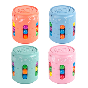 Giảm Giá Hấp Dẫn Đồ Chơi Trẻ Em Đồ Chơi Giáo Dục Xoay Hạt Đậu Thần Kỳ Đồ Chơi Giảm Căng Thẳng Khối Lập Phương Ma Thuật Trêu Ghẹo Não - Product Image 4