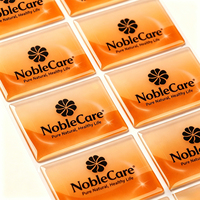 Autocollants en époxy personnalisés de haute qualité, étiquettes en PVC en relief pour ordinateur portable