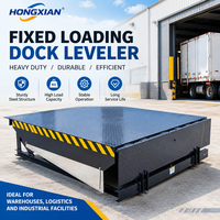 Niveleur de quai hydraulique fixe 6T, plateforme de chargement et de déchargement de conteneurs pour la cour de manutention par chariot élévateur