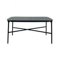 Meilleur vendeur, ensemble de meubles de jardin en rotin PE imperméable moderne pour patio et parc