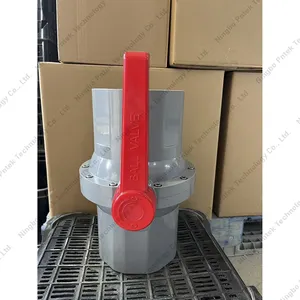 Alta Qualidade Válvula bidirecional fornecedor válvulas de controle de plástico 5 polegada 6 polegada 7 polegada 8 polegada 140mm 160mm 168mm 200mm UPVC Pvc Ball Valves