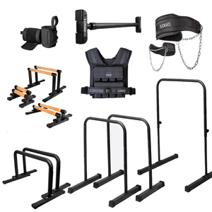 OEM Xlan Soportes de <span class=keywords><strong>Paralelas</strong></span> de Madera de Haya Maciza para Ejercicios de Gimnasio y Entrenamiento, <span class=keywords><strong>Barras</strong></span> para Flexiones, Soporte para Dips, Barra Estática, Barra para Dominadas - Product Image 1