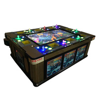 Table de jeu de pêche pliable à 8 joueurs, 55 pouces, bon marché, machine à boîtier métallique à fort profit à vendre